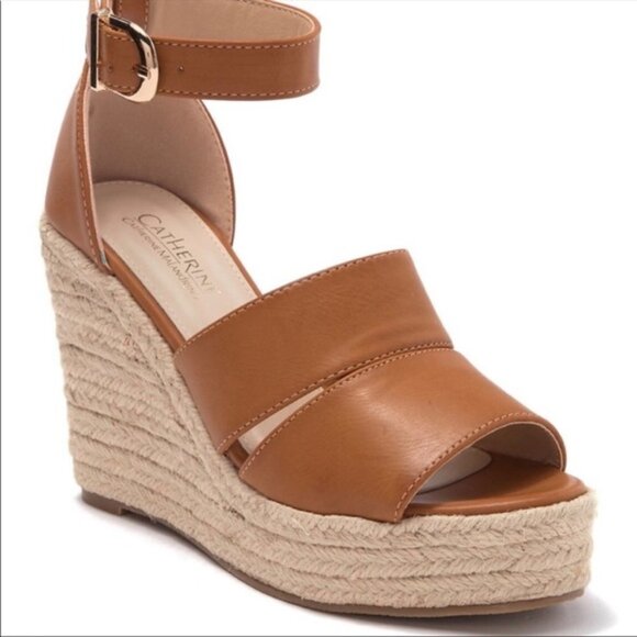 NIB Catherine Malandrino Andiee Espadrille Sandals - Picture 1 of 11